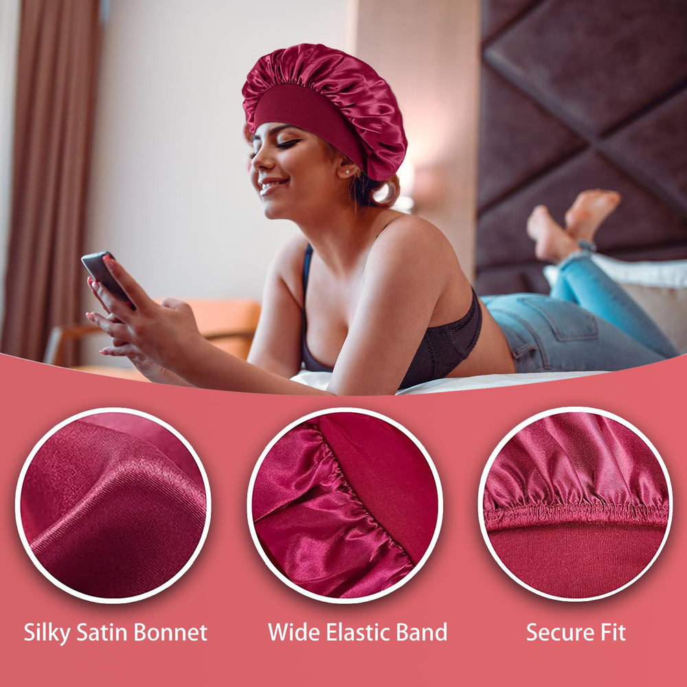 FIRSTPELLA silk bonnet set arrives as a 4-piece collection.