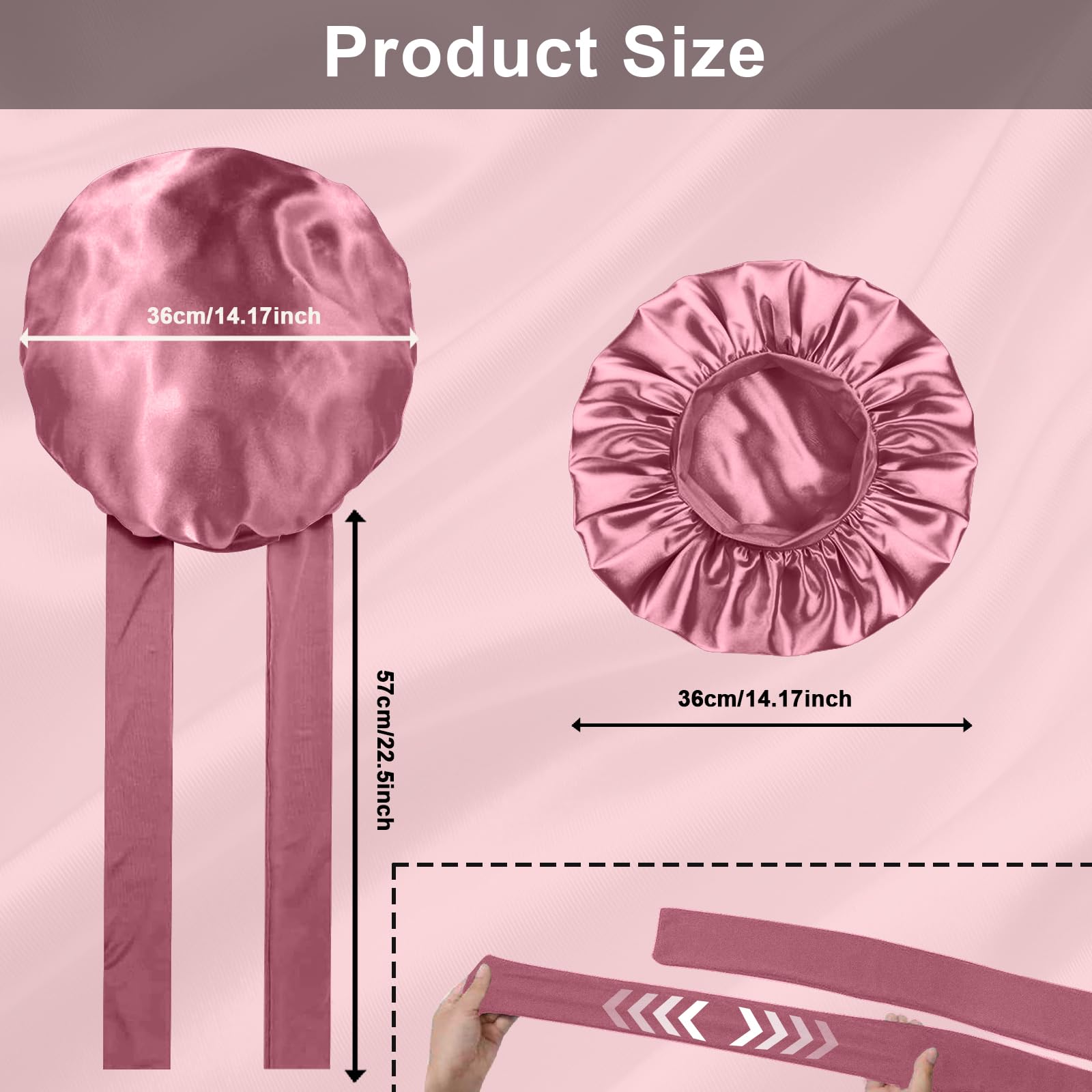 FIRSTPELLA versatile bonnet for showering or spa days, breathable and gentle