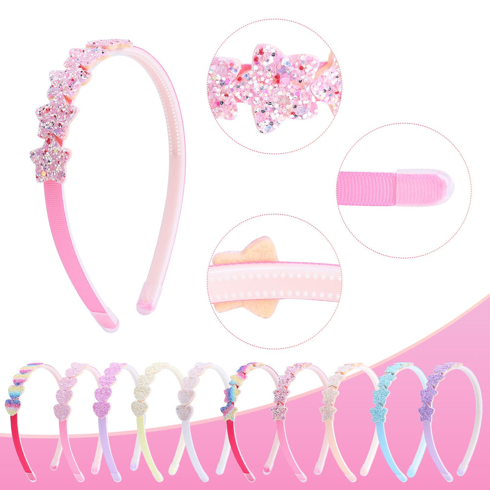 Fishdown diadema antideslizante con ajuste cómodo para niñas.