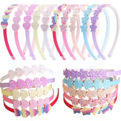 Fishdown diadema con arcoíris brillante para uso diario y fiestas.