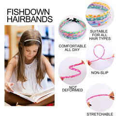 Fishdown headbands offer unique patterns to match outfits.