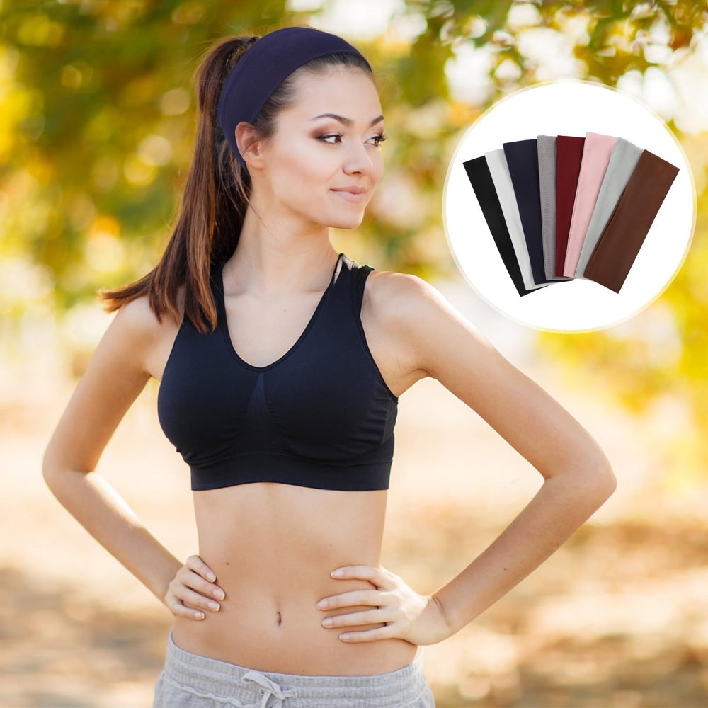 Fishinsea headbands feature sweat absorption for comfortable training.