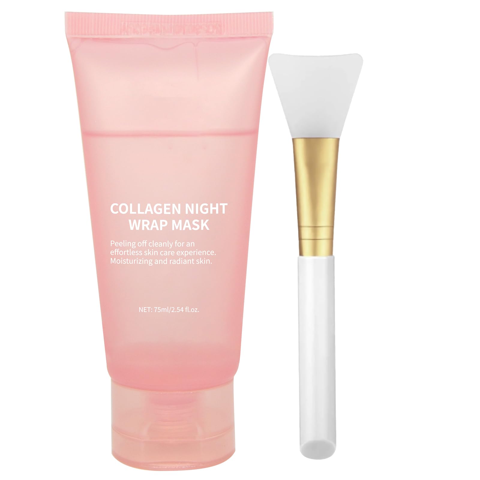 fitbuter mascarilla nocturna de colageno ofrece firmeza al despertar.