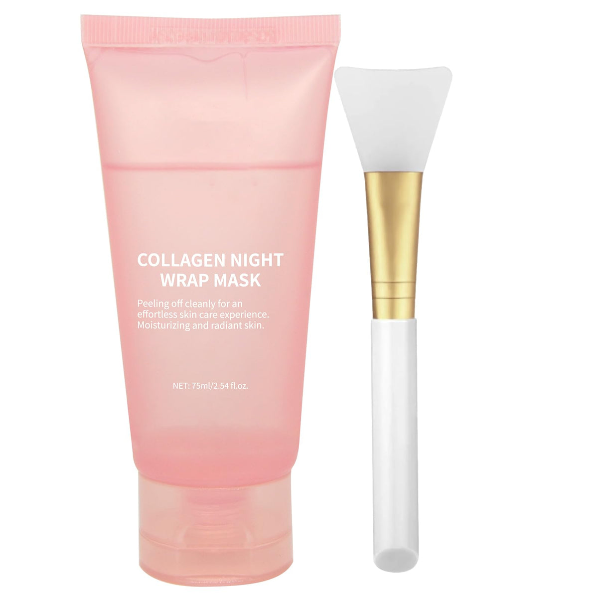 fitbuter mascarilla nocturna de colageno ofrece firmeza al despertar.