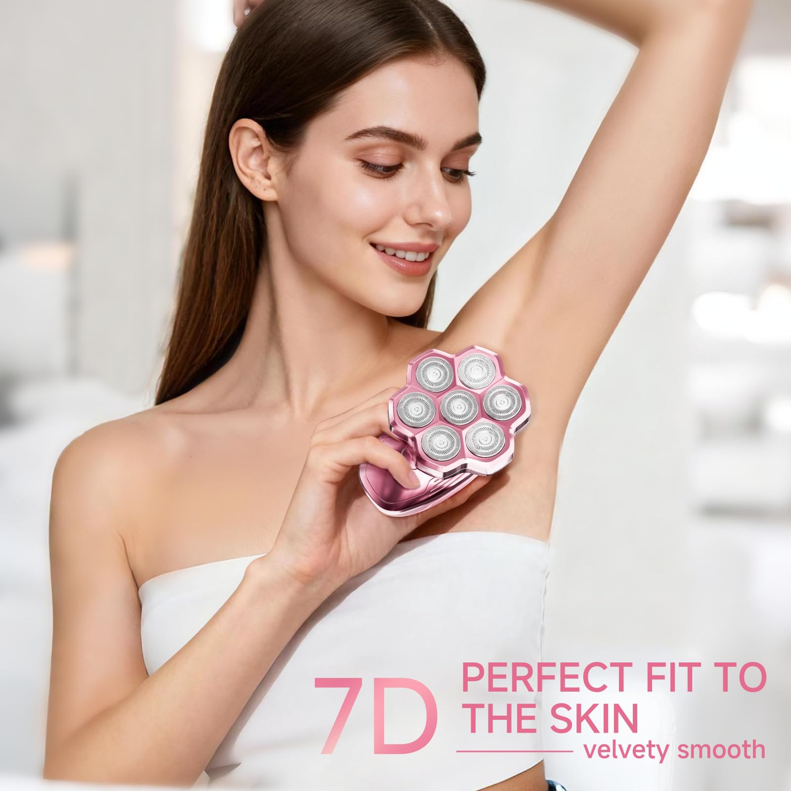 FITECHZY 5-in-1 womens razor body-shaver for full grooming and travel convenience.