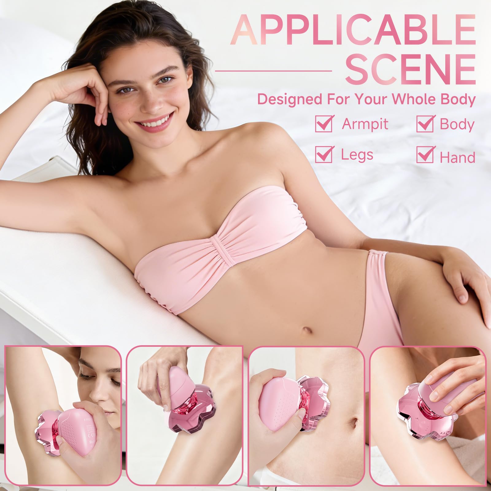 FITECHZY precision-trimmer for precise facial and bikini-area grooming.