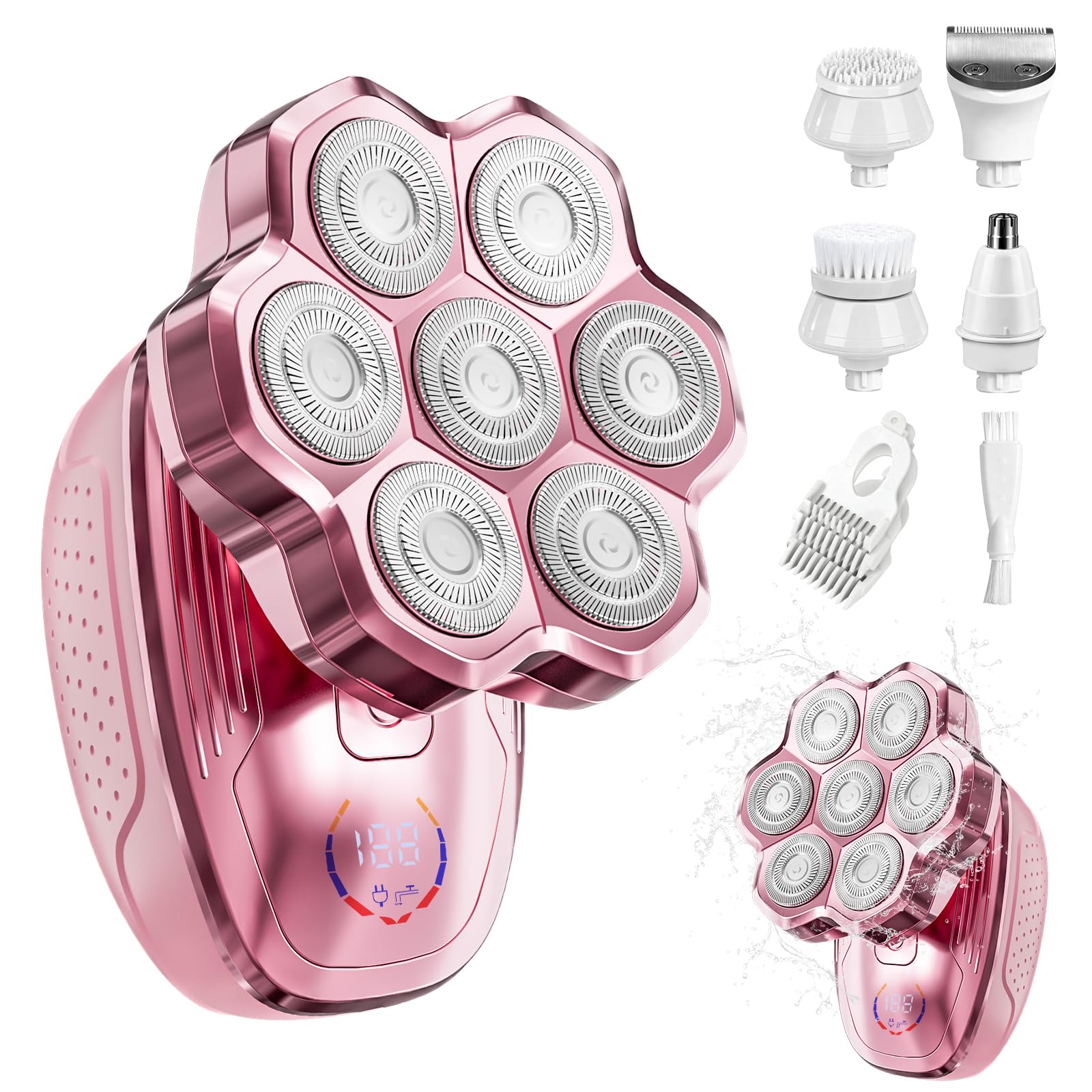 FITECHZY travel-friendly women's shaver fits in bag for on-the-go touch-ups.