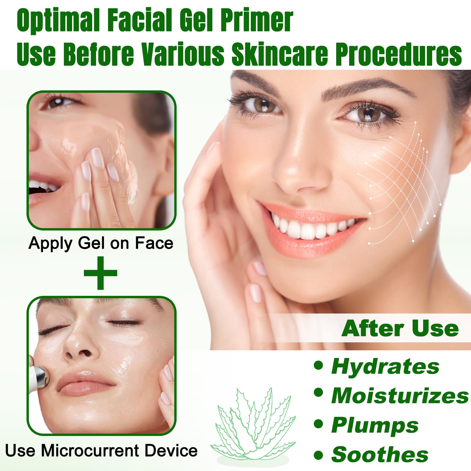 FITOEG gel base acuosa no grasa, uso cómodo con dispositivos