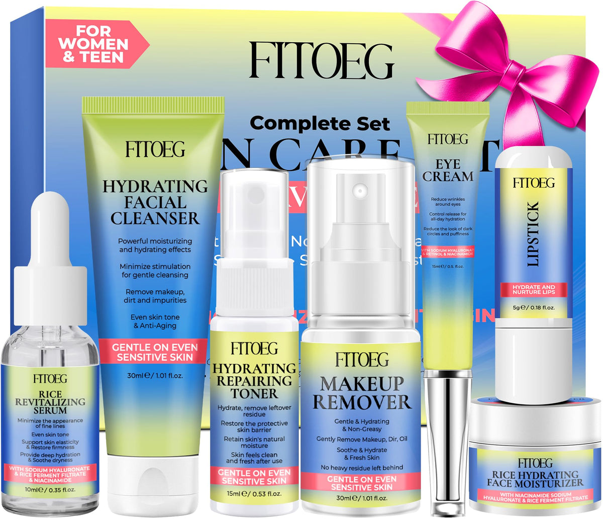 FITOEG limpiador facial para adolescentes, limpieza suave que prepara la piel para la rutina.