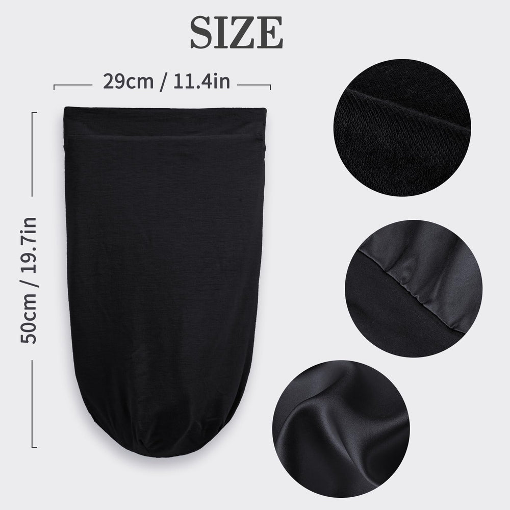 Fittia bonete regalo práctico de seda, regalo ideal para cabello largo