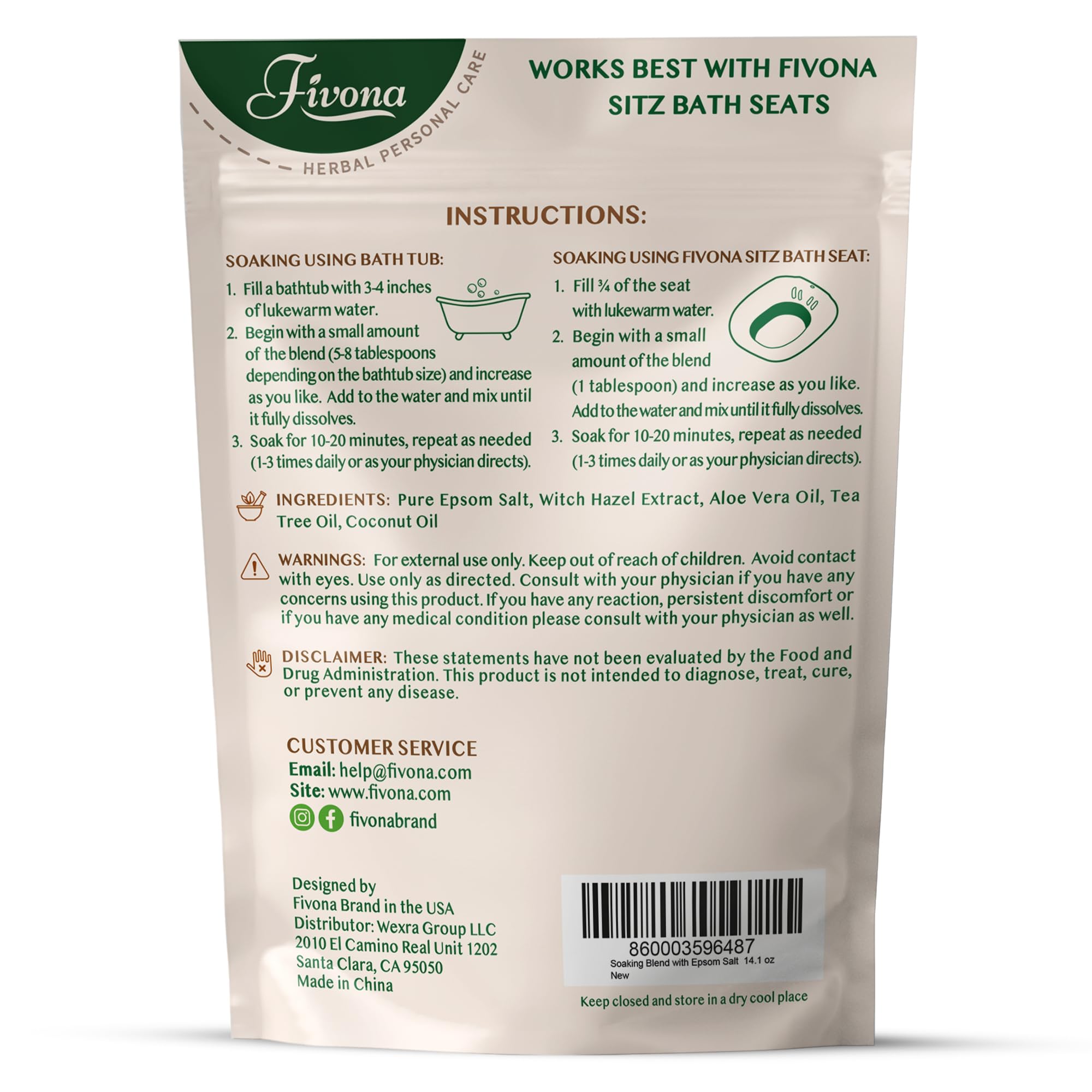 FIVONA garantiza calidad y seguridad en fábrica con control de procesos para uso doméstico.