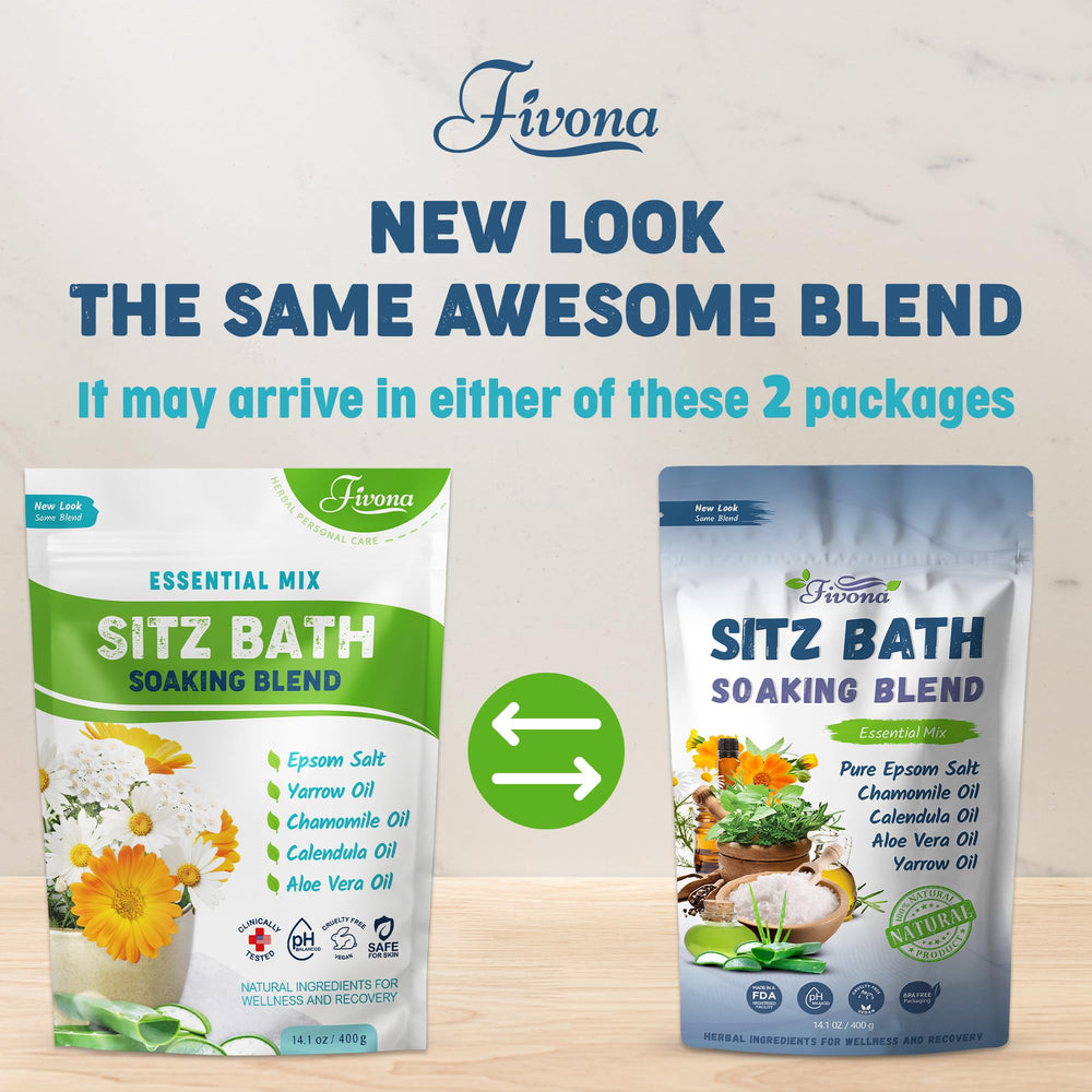 FIVONA Sal de Baño para Asiento, ingredientes clave en la mezcla natural
