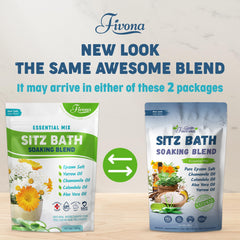 FIVONA Sal de Baño para Asiento, ingredientes clave en la mezcla natural