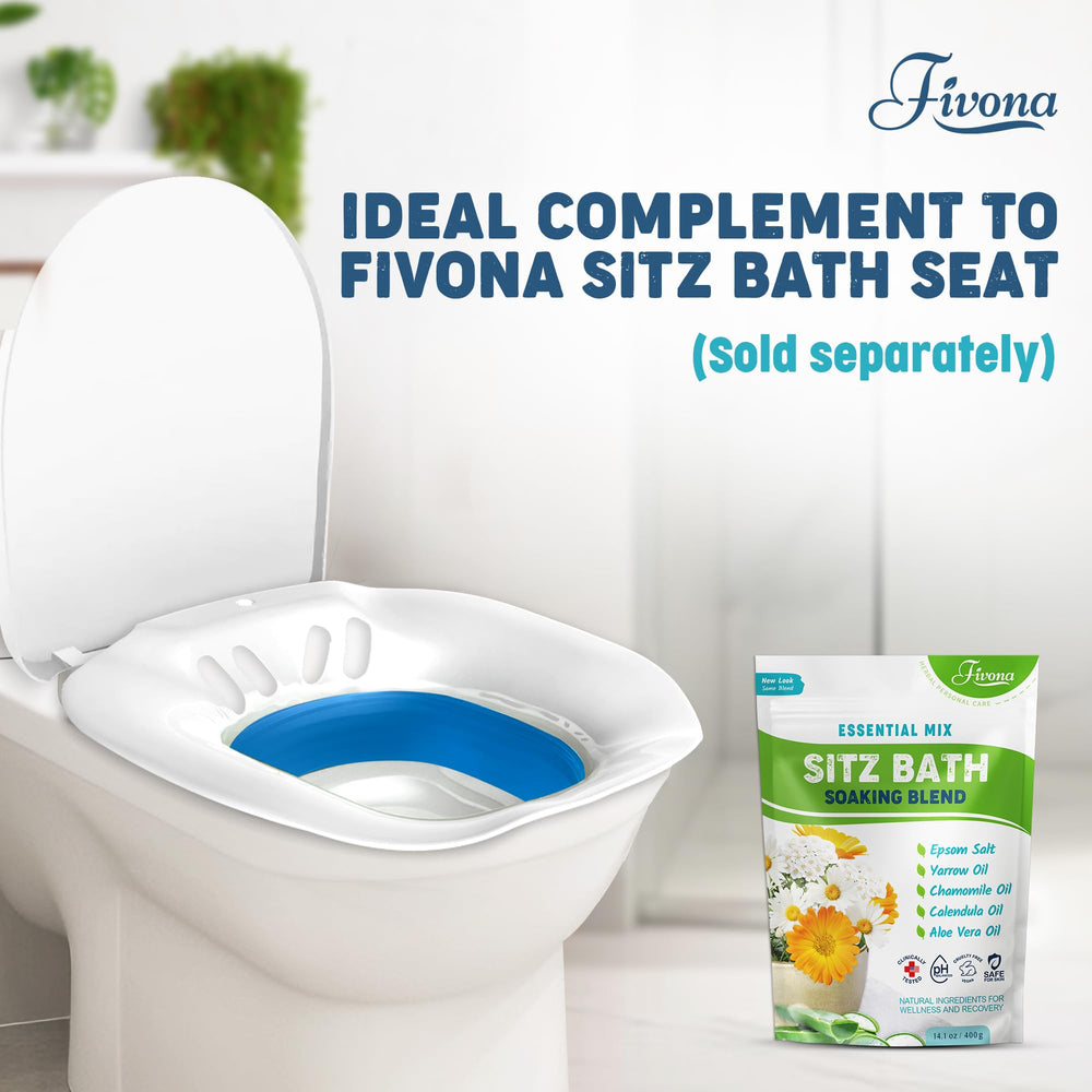 FIVONA Sal de Baño para Asiento segura para piel sensible