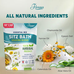 FIVONA sales-epsom-aceites-naturales, experiencia de baño suave