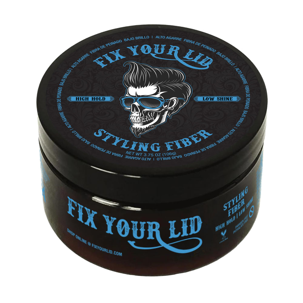 Fix Your Lid hair fiber bottle pour for quick, strong hold