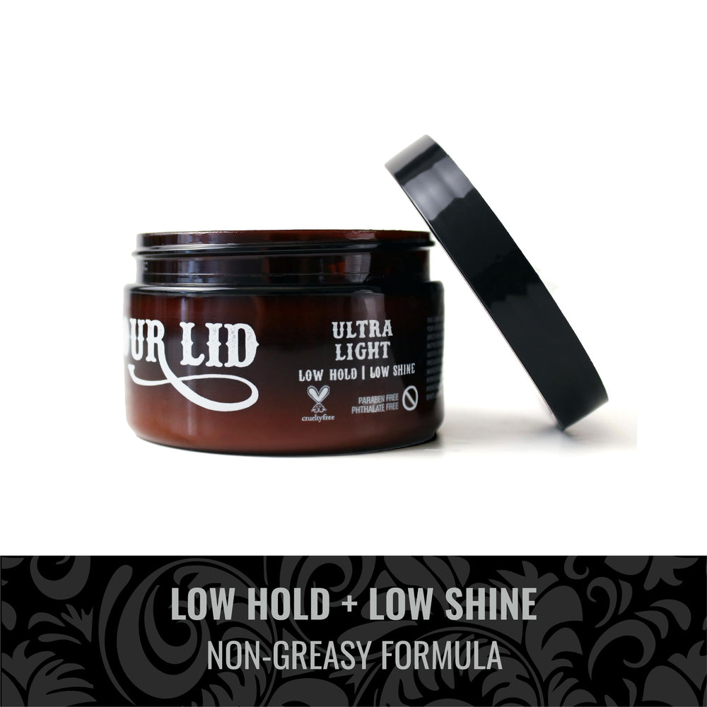 Fix Your Lid pomada Ultra Light, lavado fácil con agua sin esfuerzo