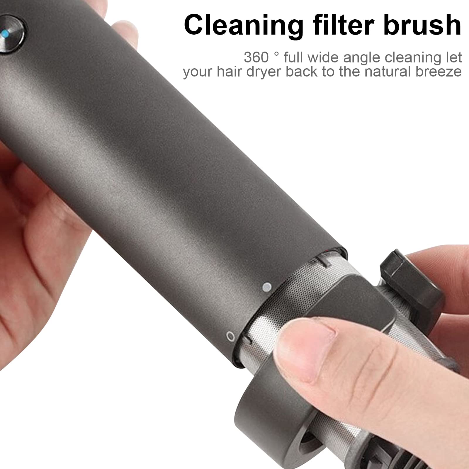 Package includes 1 x Filter Cleaning Brush.