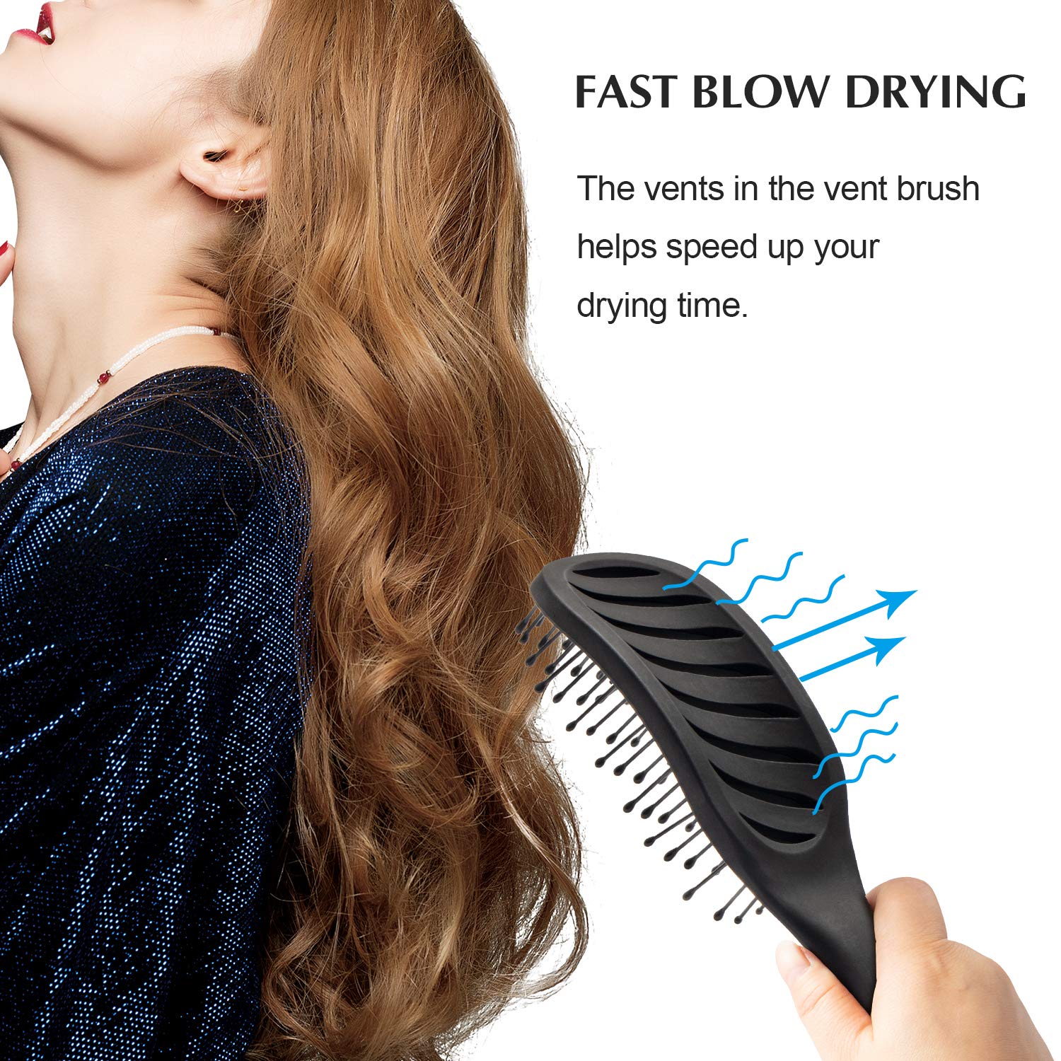 FIXBODY nylon-pins glide through thick tangles for smoother styling