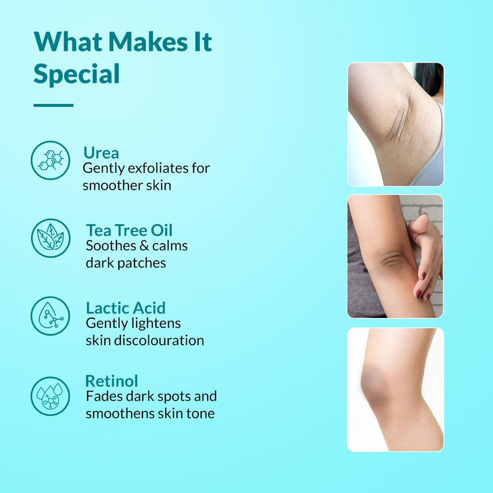 FIXDERMA Nigrifix cream for armpits helps even skin tone.