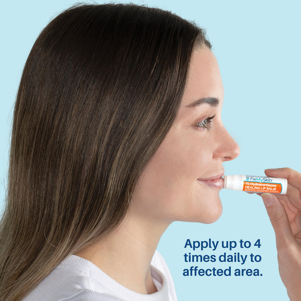 FixMySkin para herpes labial e inflamación, alivio suave.
