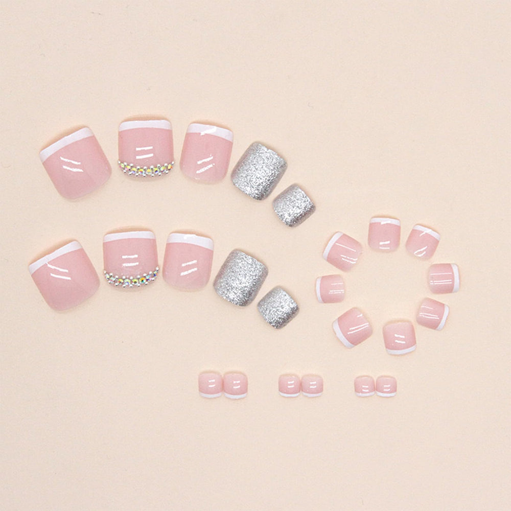 FJSMTOPl material ABS: uñas resistentes y color estable.
