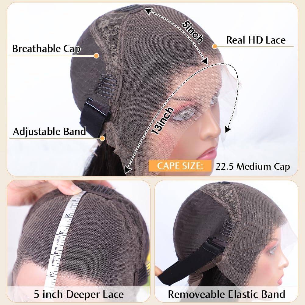 Flady bob wig glueless cap size for quick, comfortable wear.