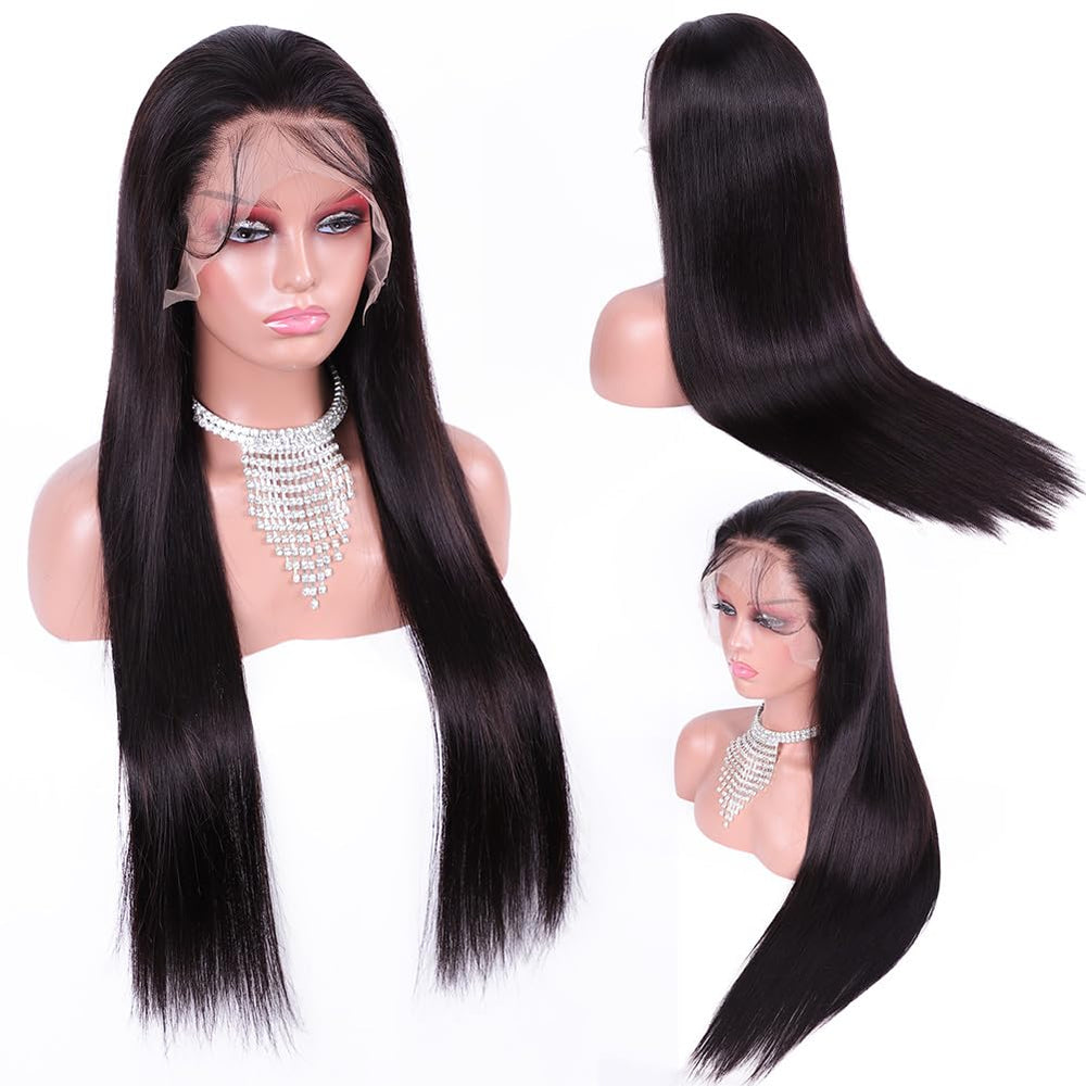 Flady HD transparent lace melt detail blending with skin tone