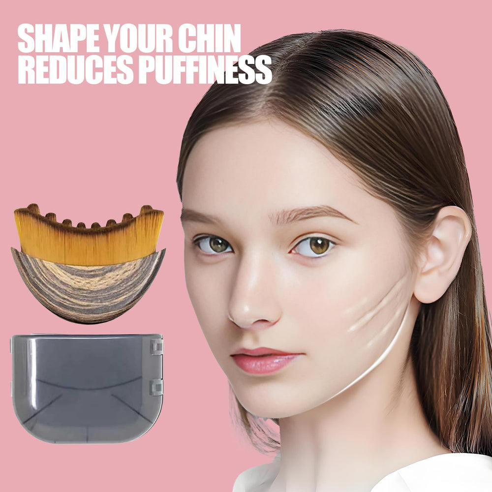 FLAHOLD chin-jawline carving action demonstrates contouring.
