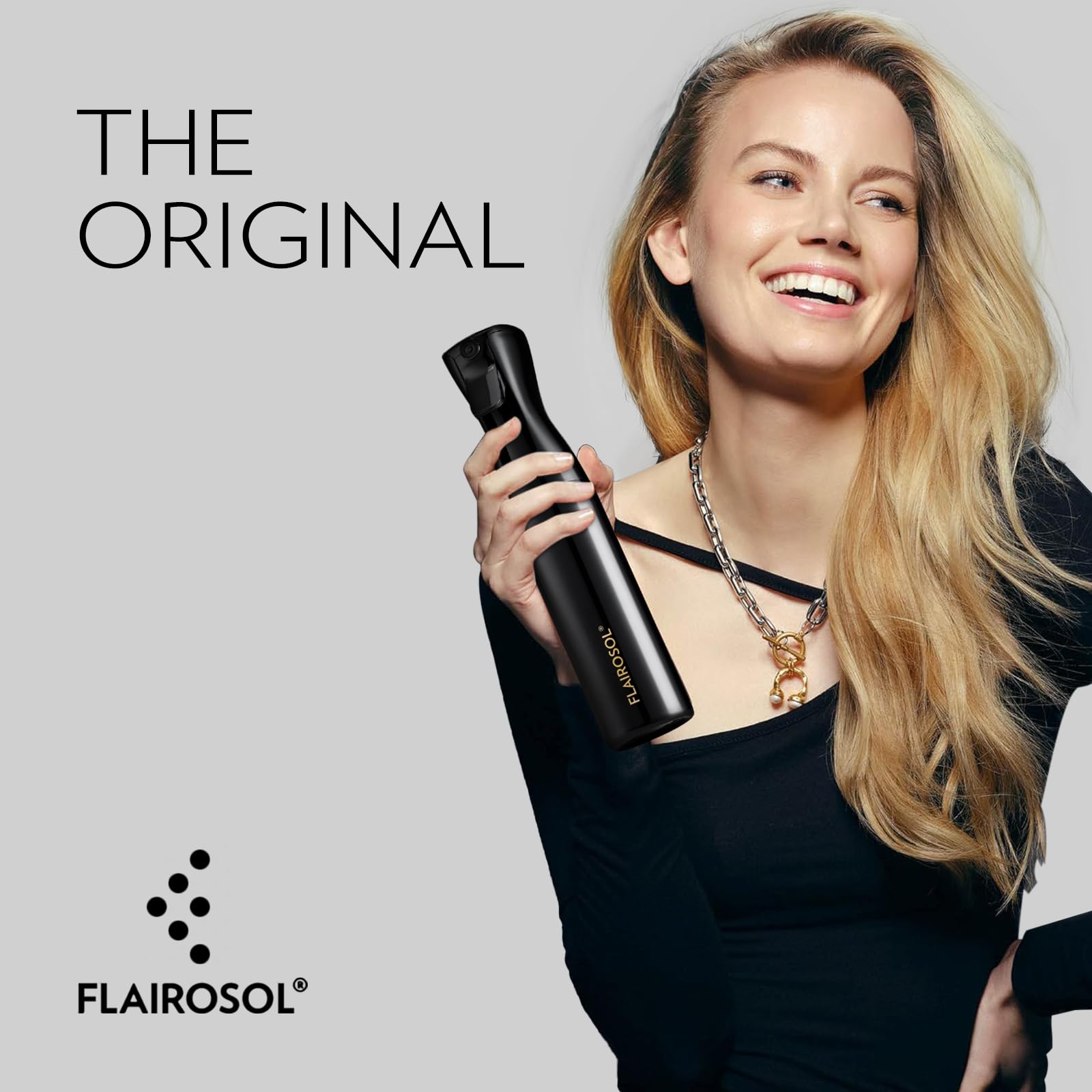 FLAIROSOL 0.3mm ultra-fine mist for light, even coverage