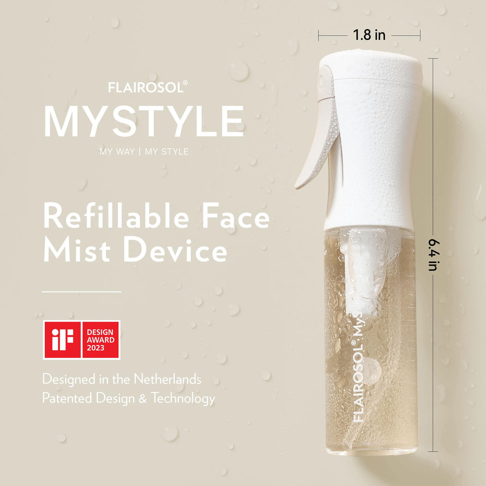 FLAIROSOL MyStyle leak-proof design keeps bags dry during transit