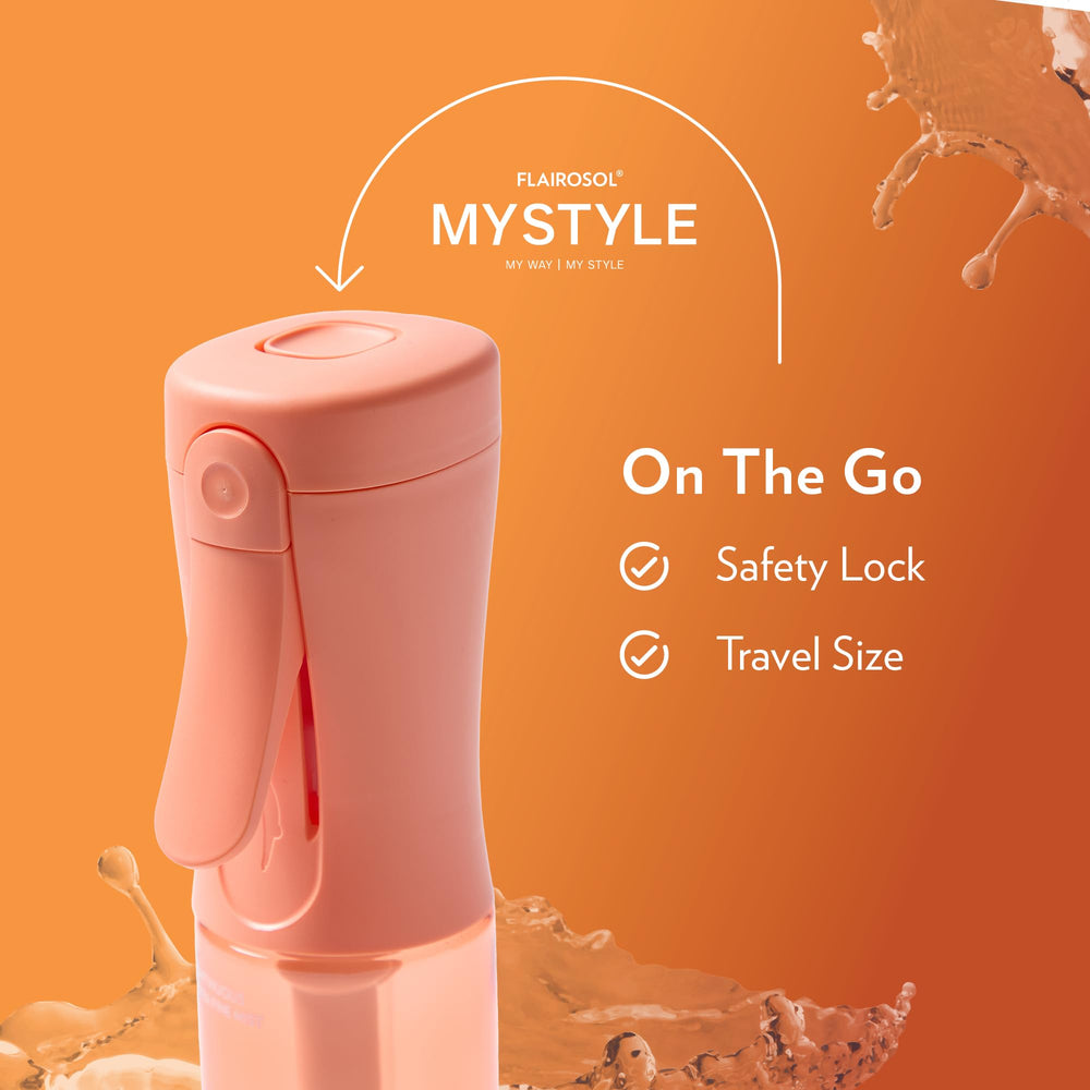 FLAIROSOL MyStyle versatile bottle for face, hair, toner, or hydration routines.