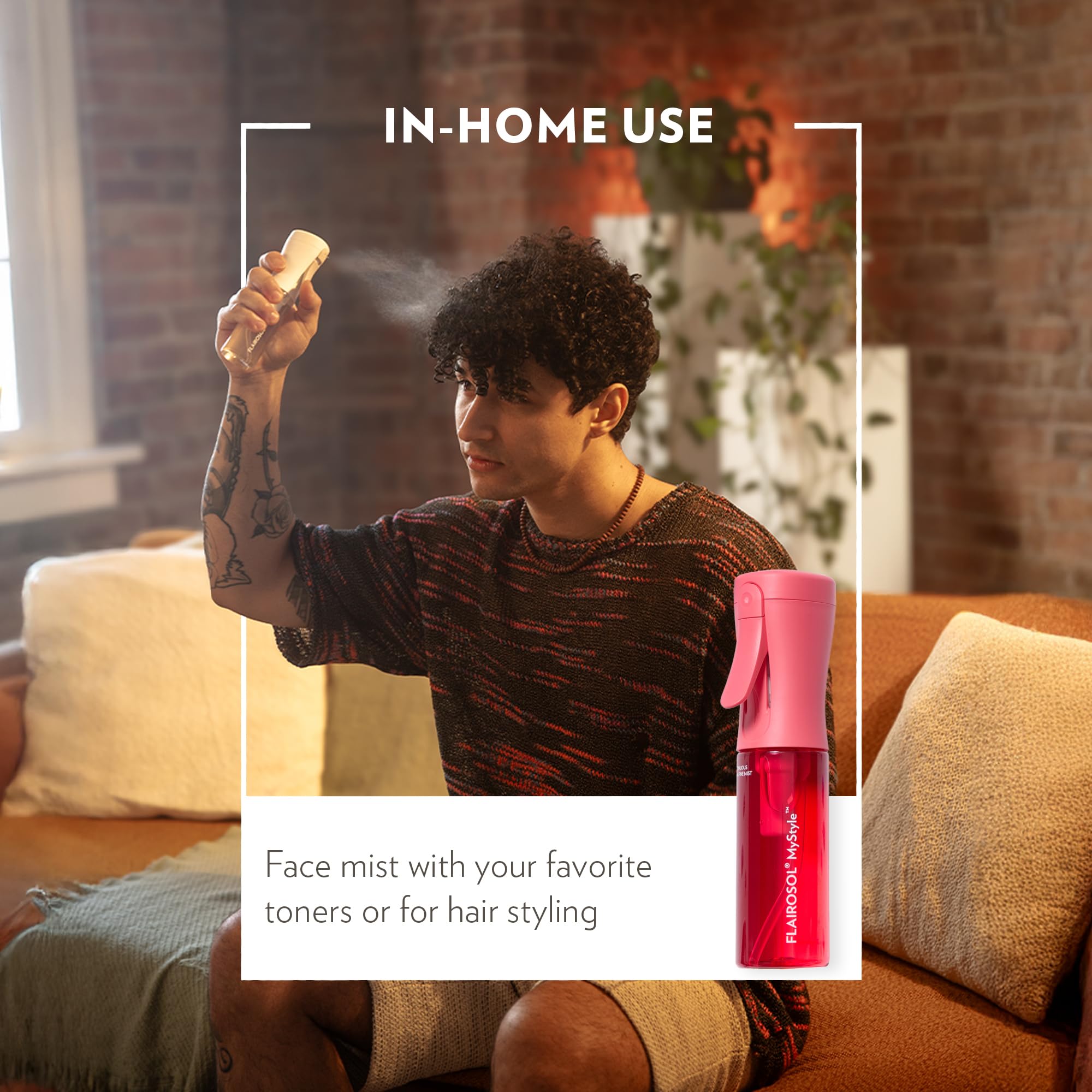 FLAIROSOL MyStyle portable mist for on-the-go skincare