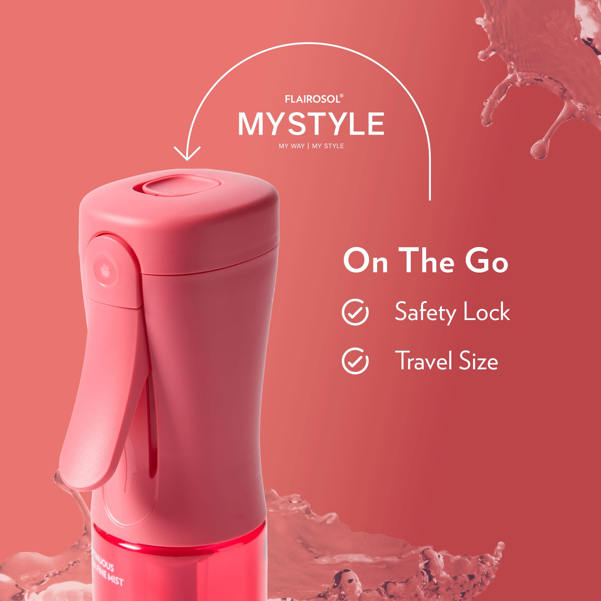 FLAIROSOL MyStyle refillable 90ml tank for steady refills