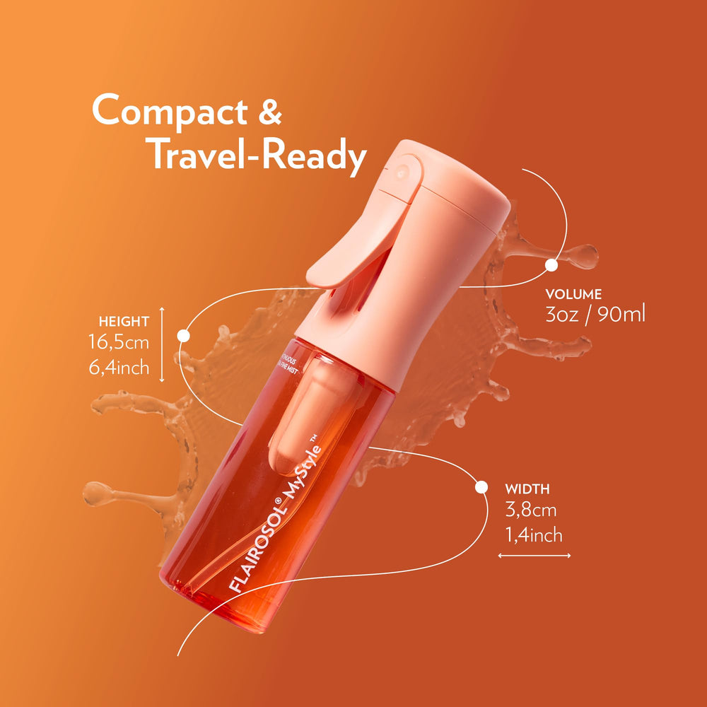 FLAIROSOL MyStyle sleek design adds a stylish touch to daily beauty routines.