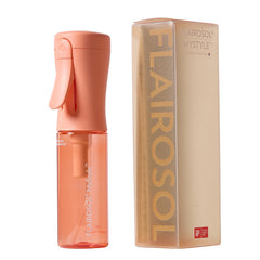 FLAIROSOL MyStyle travel spray bottle shows compact 90ml design ideal for on-the-go hydration.