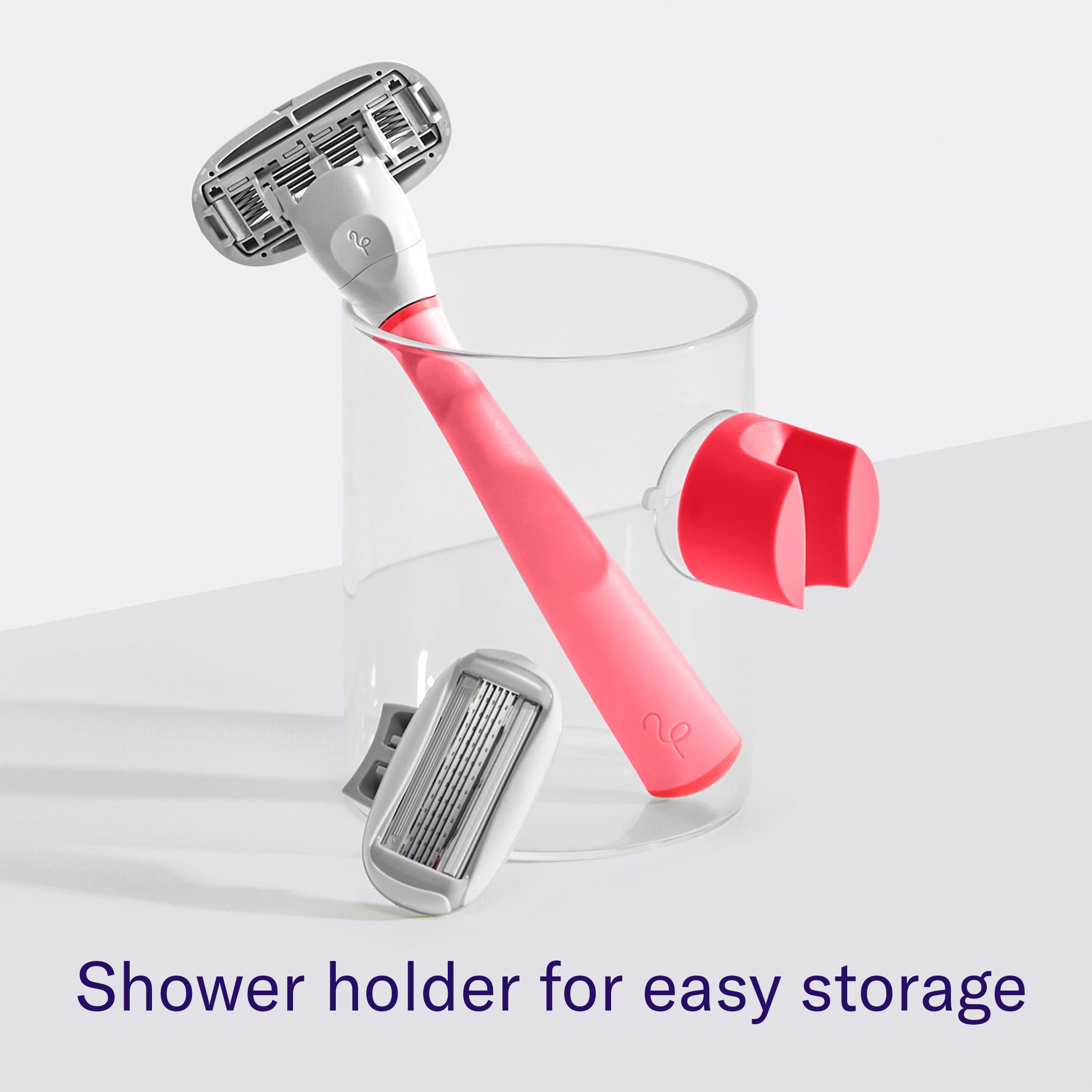 Flamingo 360° comfort system with lubricating ribbon detail.