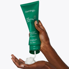 Flamingo Loción exfoliante suave con corteza de sauce blanco y papaya.