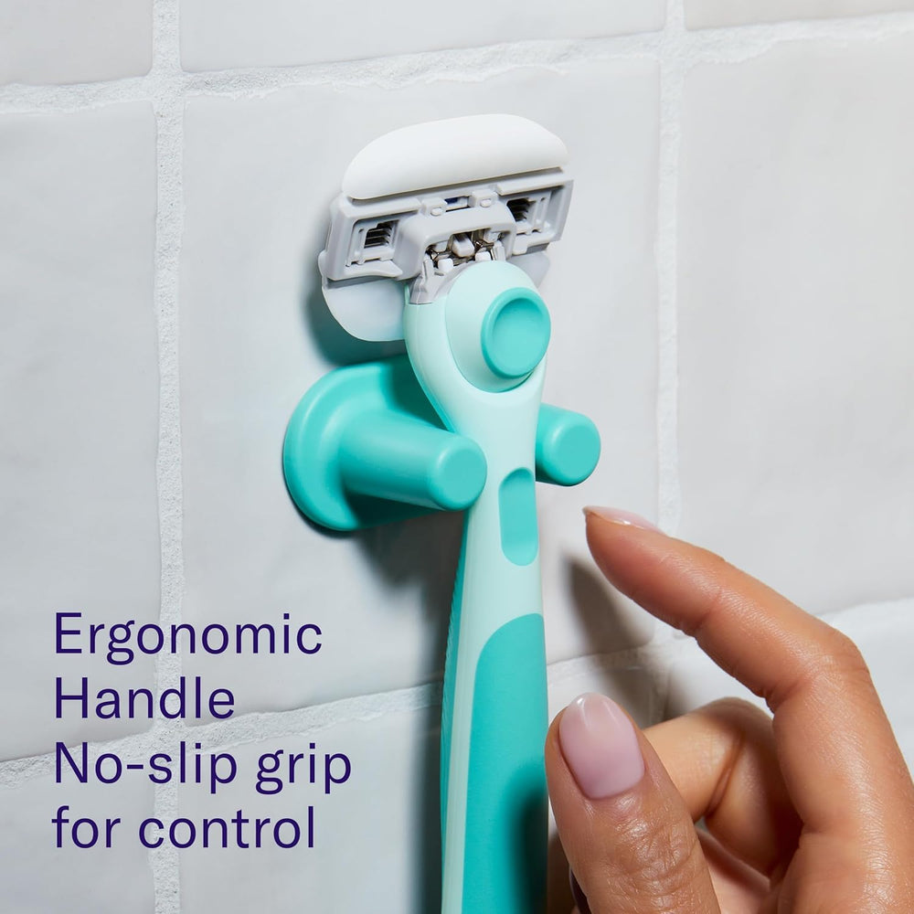 Flamingo Moisture Plus ergonomic grip handles wet-shower control