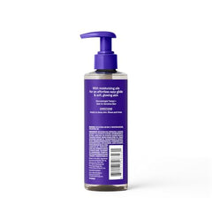 Flamingo Nourishing Shave Oil rich texture close-up shows creamy glide