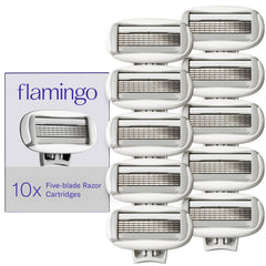 Flamingo original razor refills ready for a close shave.