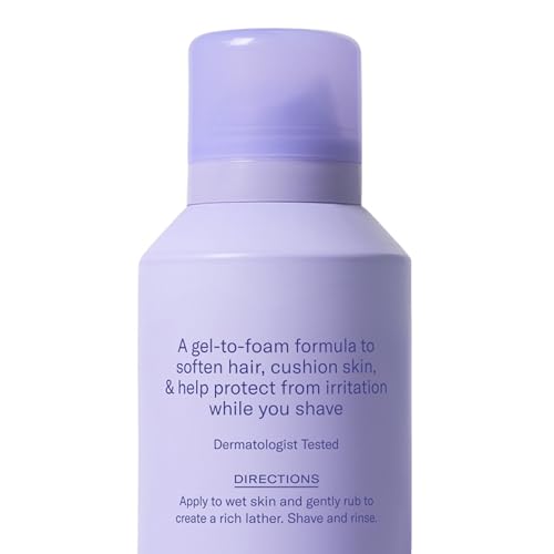 Flamingo Shaving Gel with aloe vera soothes during shaving.