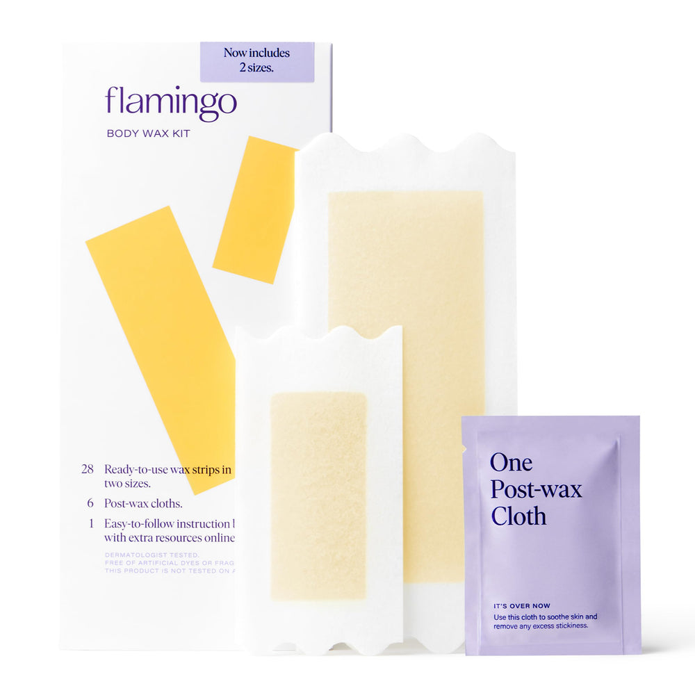 Flamingo Step-by-Step Instructions help first-time waxers stay confident.