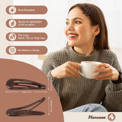 FLAREANN lightweight metal clip for comfortable all-day wear