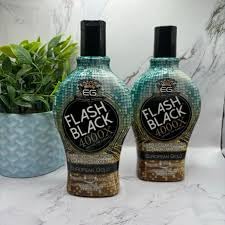 Flash Black European Gold 4000X, frasco compacto ideal para uso en casa.