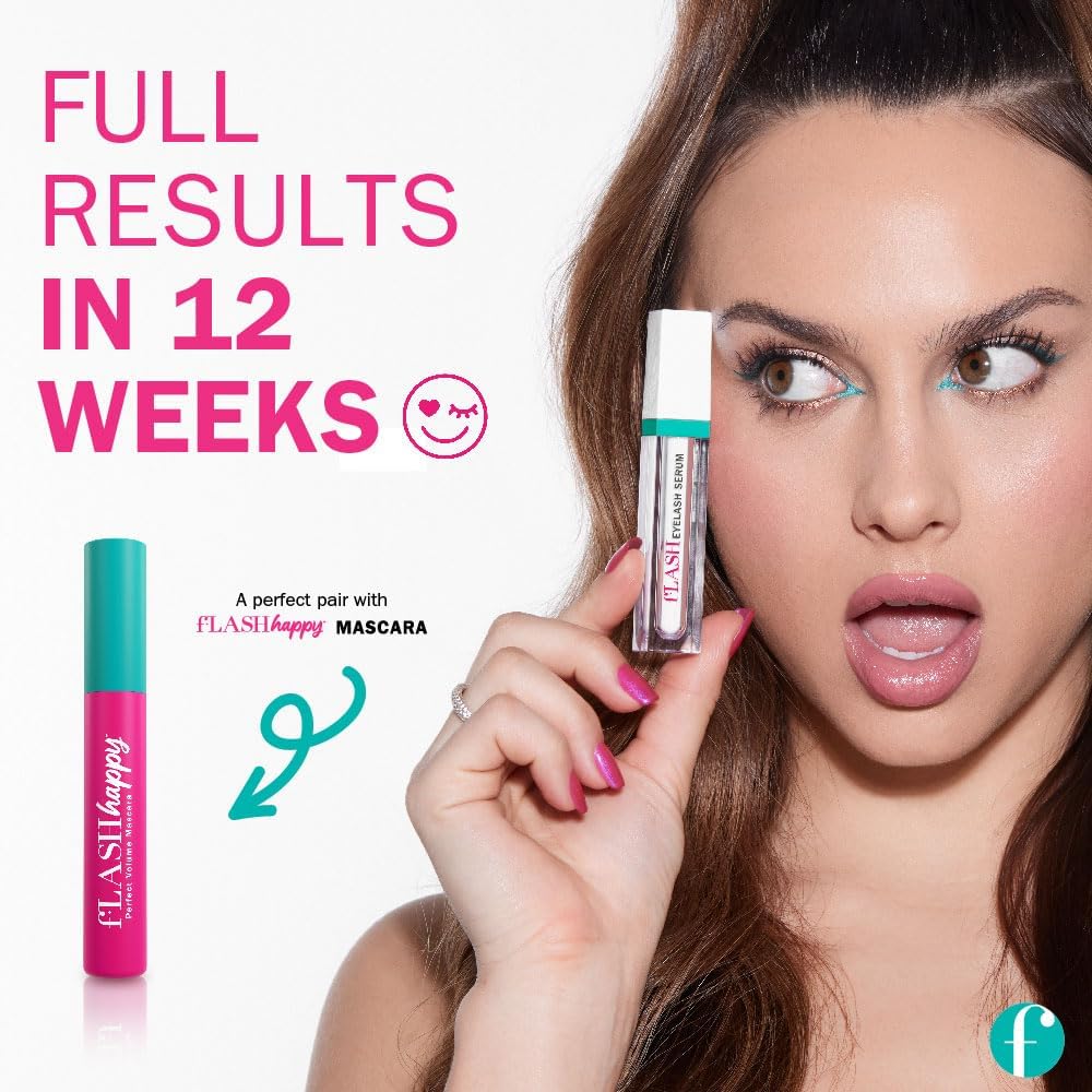 FLASHSERUM nightly routine application on upper lid