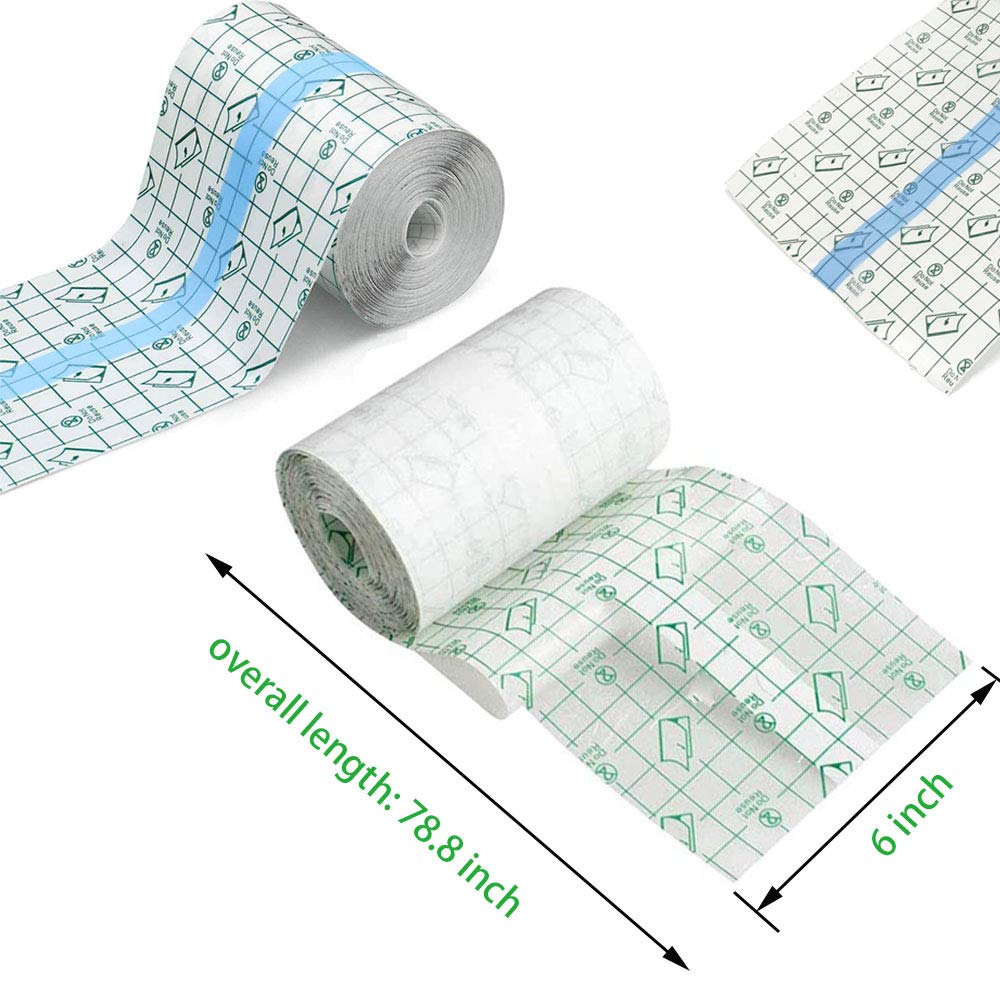 Packaging of Flatoedu tattoo bandage roll ready for use