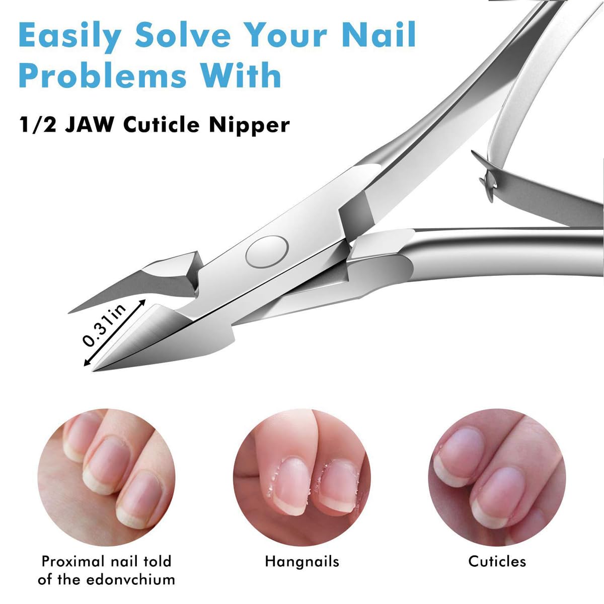Double-spring handles provide smoother control during use.
