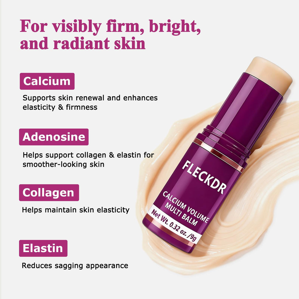 FLECKDR Calcium Multi Balm Stick, cuidado específico para ojos y cuello
