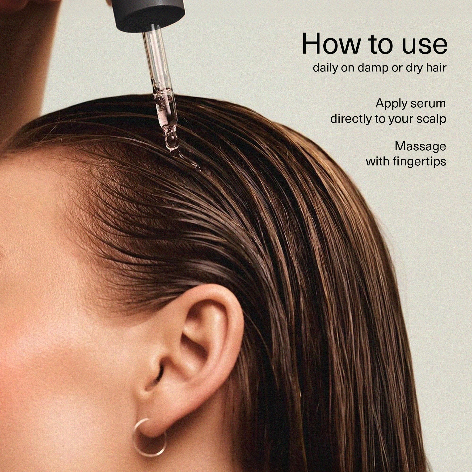 Fléur Bloom daily usage with precision dropper.